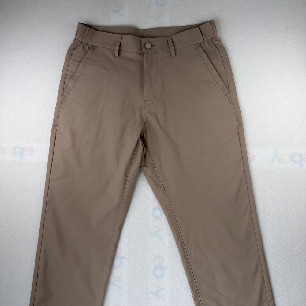 Jack Archer Oak Khaki Mens 29x30 Straight Leg Polyester Pants Trousers